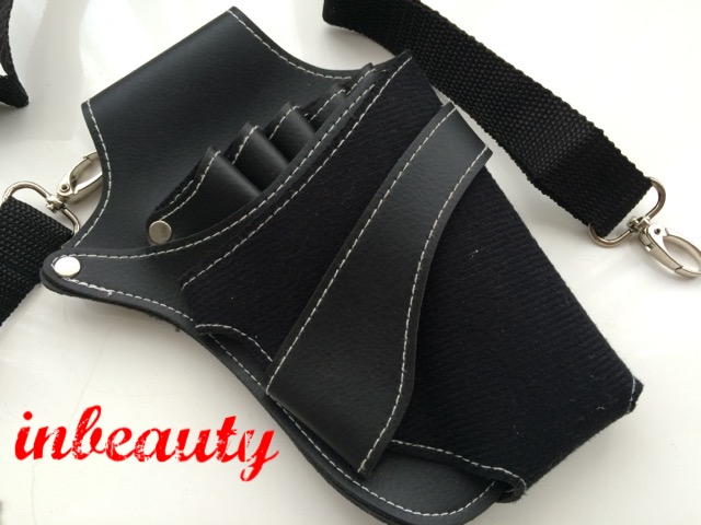 hair dressing holster leather look